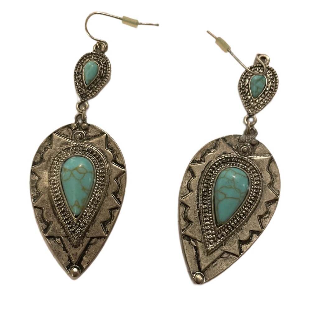 Antique Silver Strike® Bohemian Style Earrings